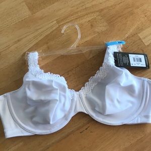 38C Bali Underwire White Bra NEW NWT